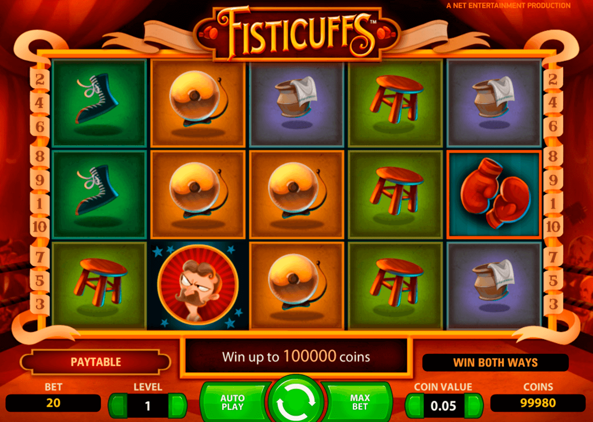 fisticuffs netent slot machine