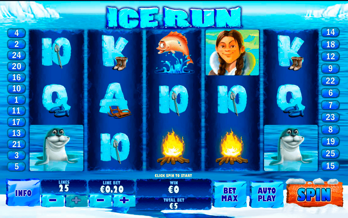 ice run playtech slot machine