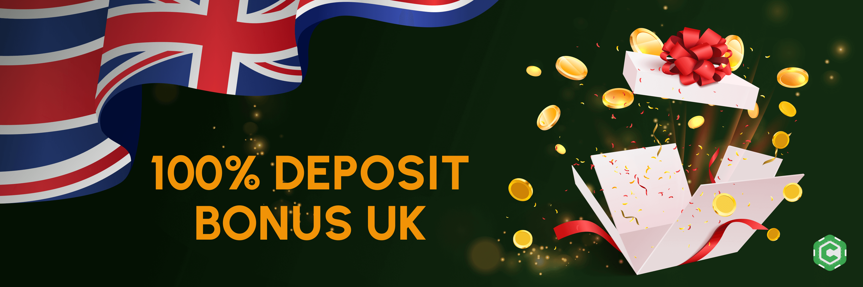100% deposit bonus