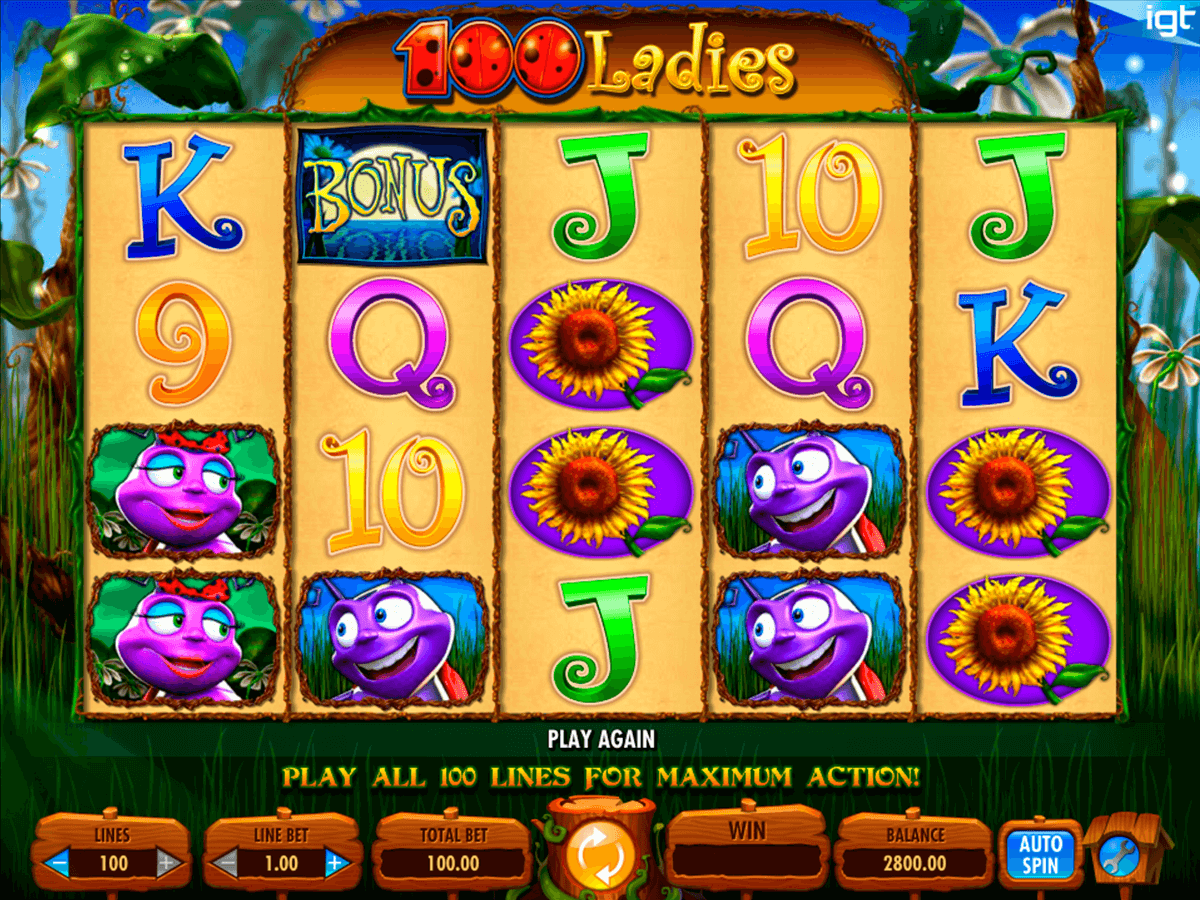 100 ladies slot machine free