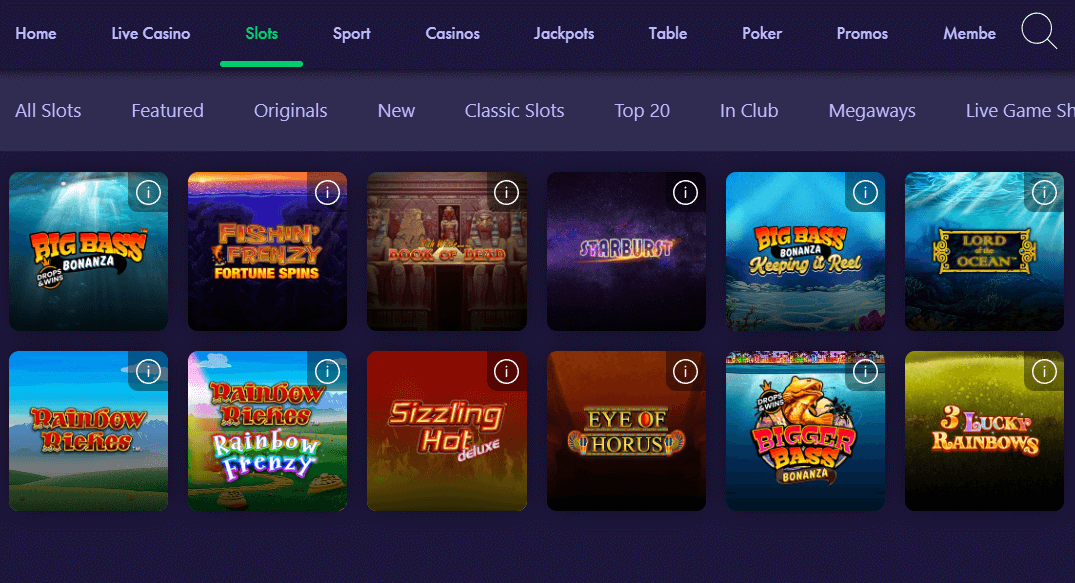 Check the gaming collection