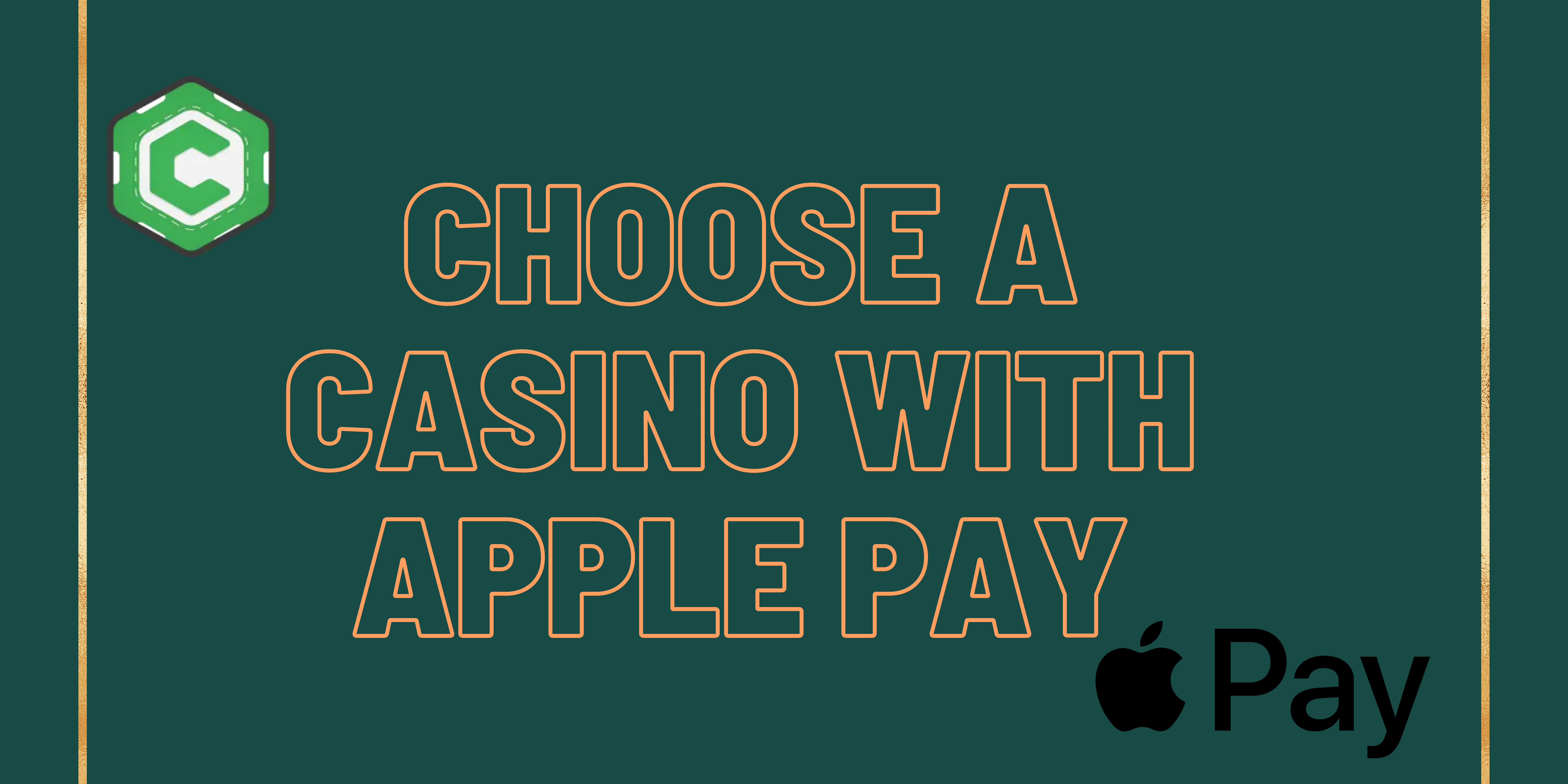 Choose a casino with Apple Pay