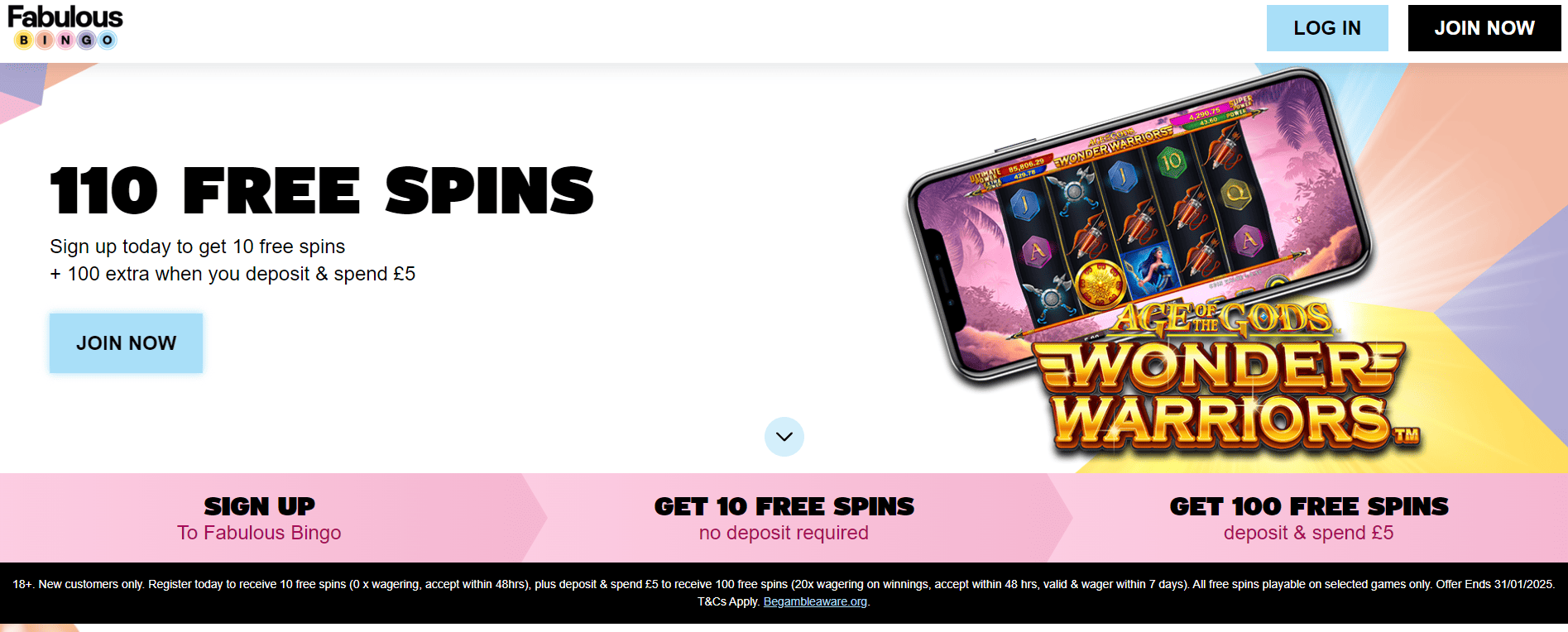 FabulousBingo  GBP bonus