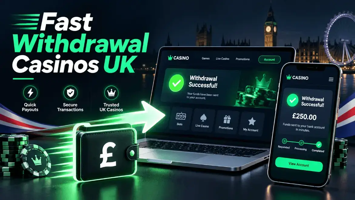 Fast withdrawal casinos UK
