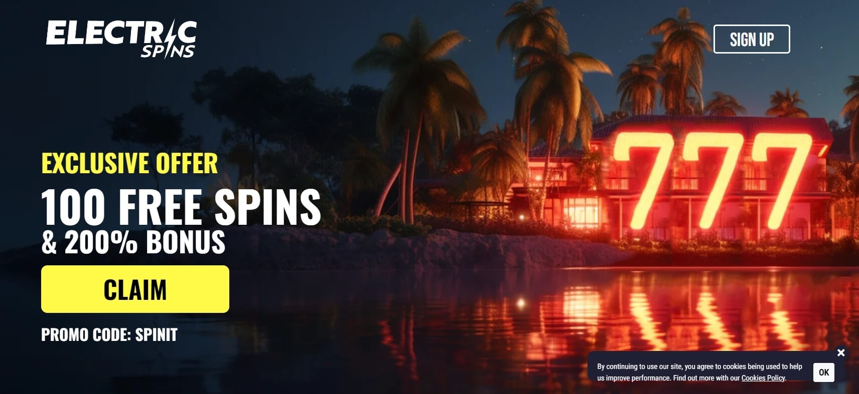 Go to the website of the low deposit casino you like