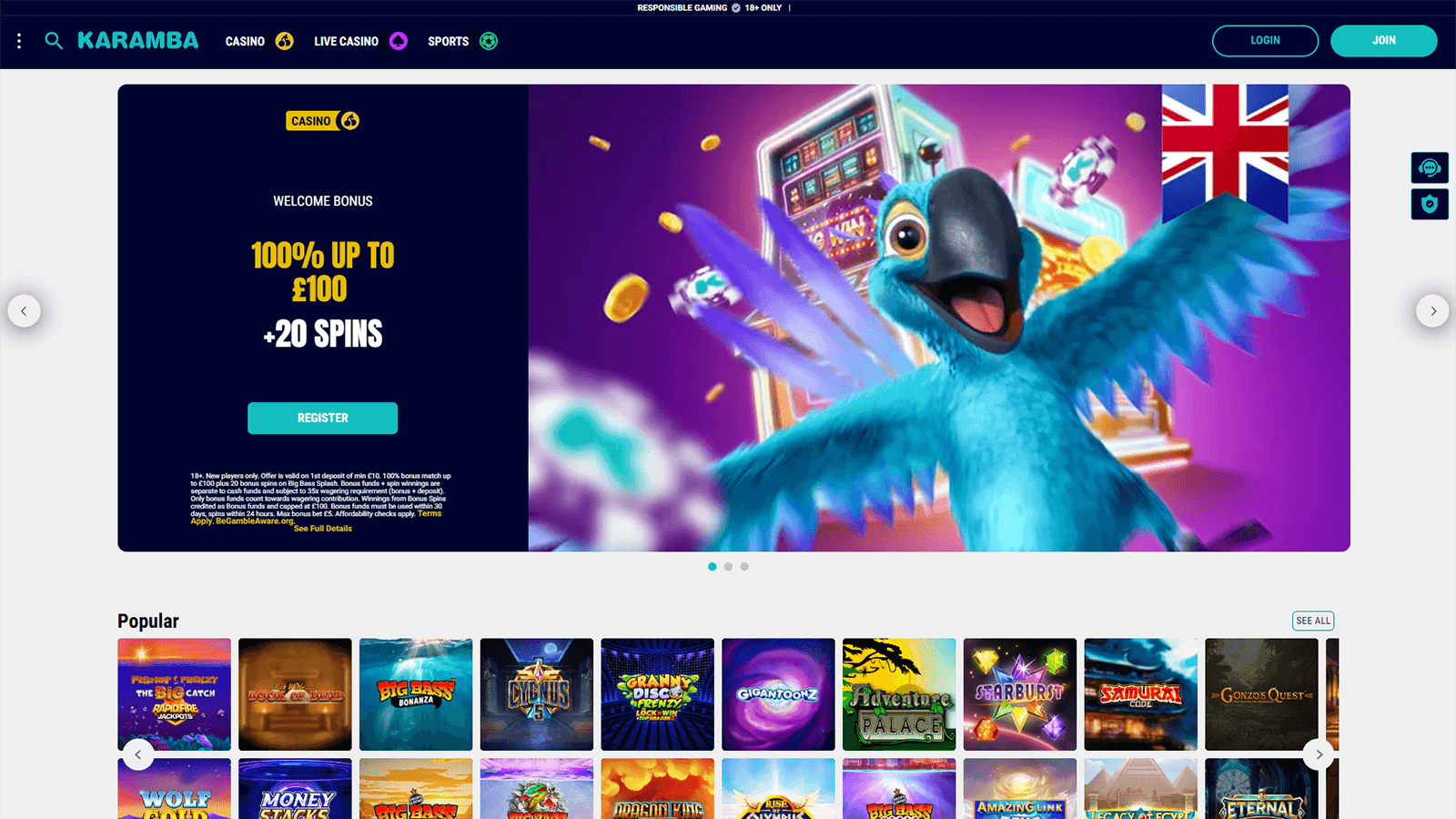 Karamba Casino UK