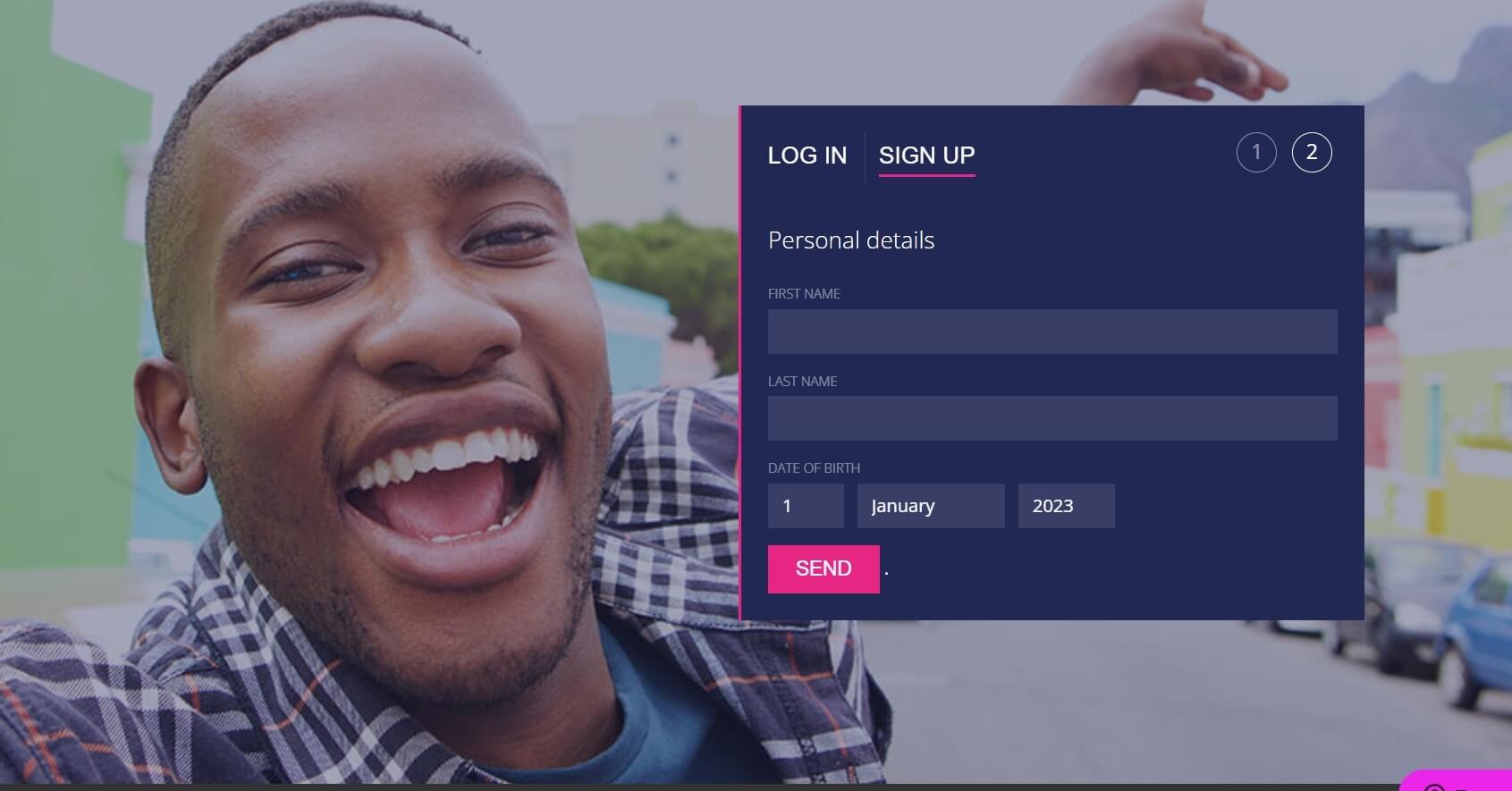 Neosurf Casinos Fill in Personal Details
