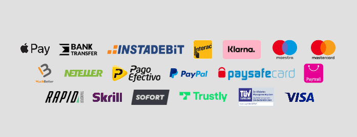 Select Sofort on the Cashier page