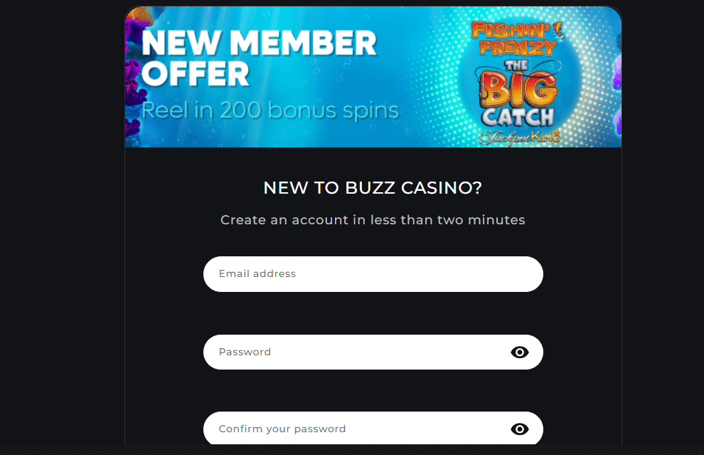 Sign up with an online casino and make a deposit