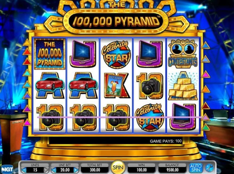 the 100000 pyramid