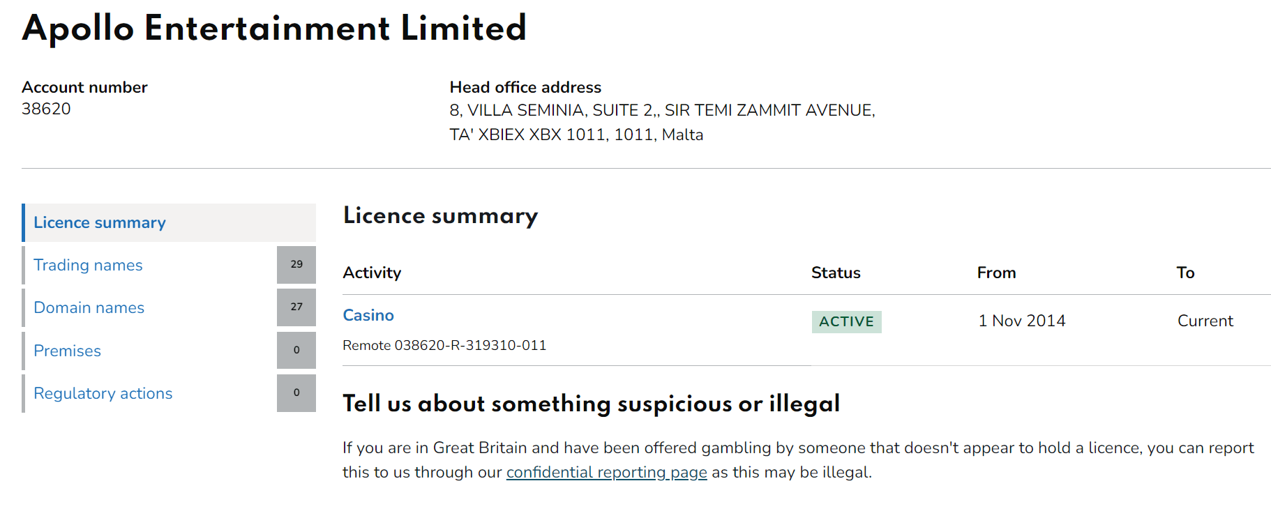 Visit the official website of the UK regulator