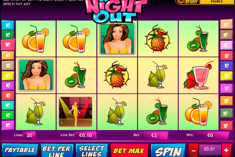 a night out playtech slot machine