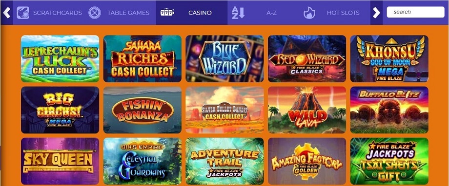 aladdinslots casino games