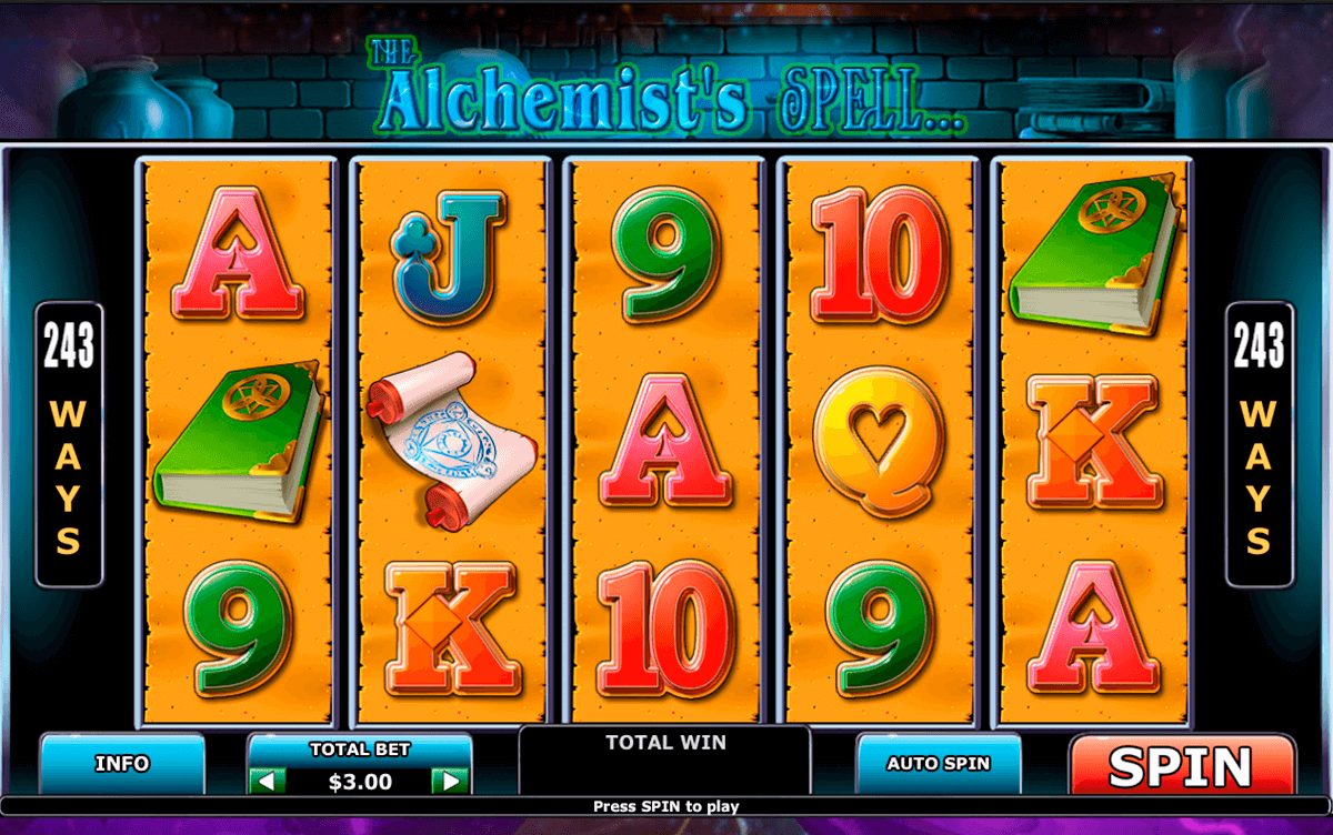 The Alchemists Gold Slot Machine