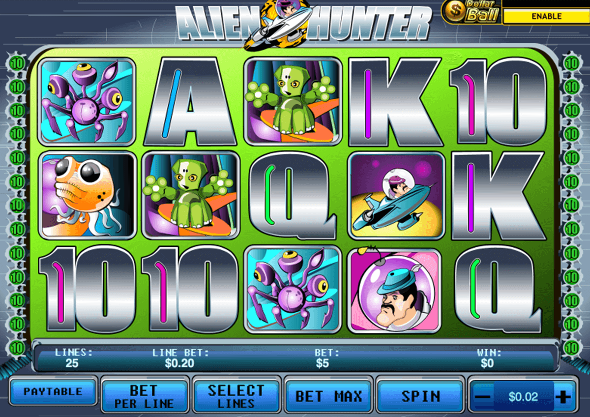 Online Alien Slot Machine