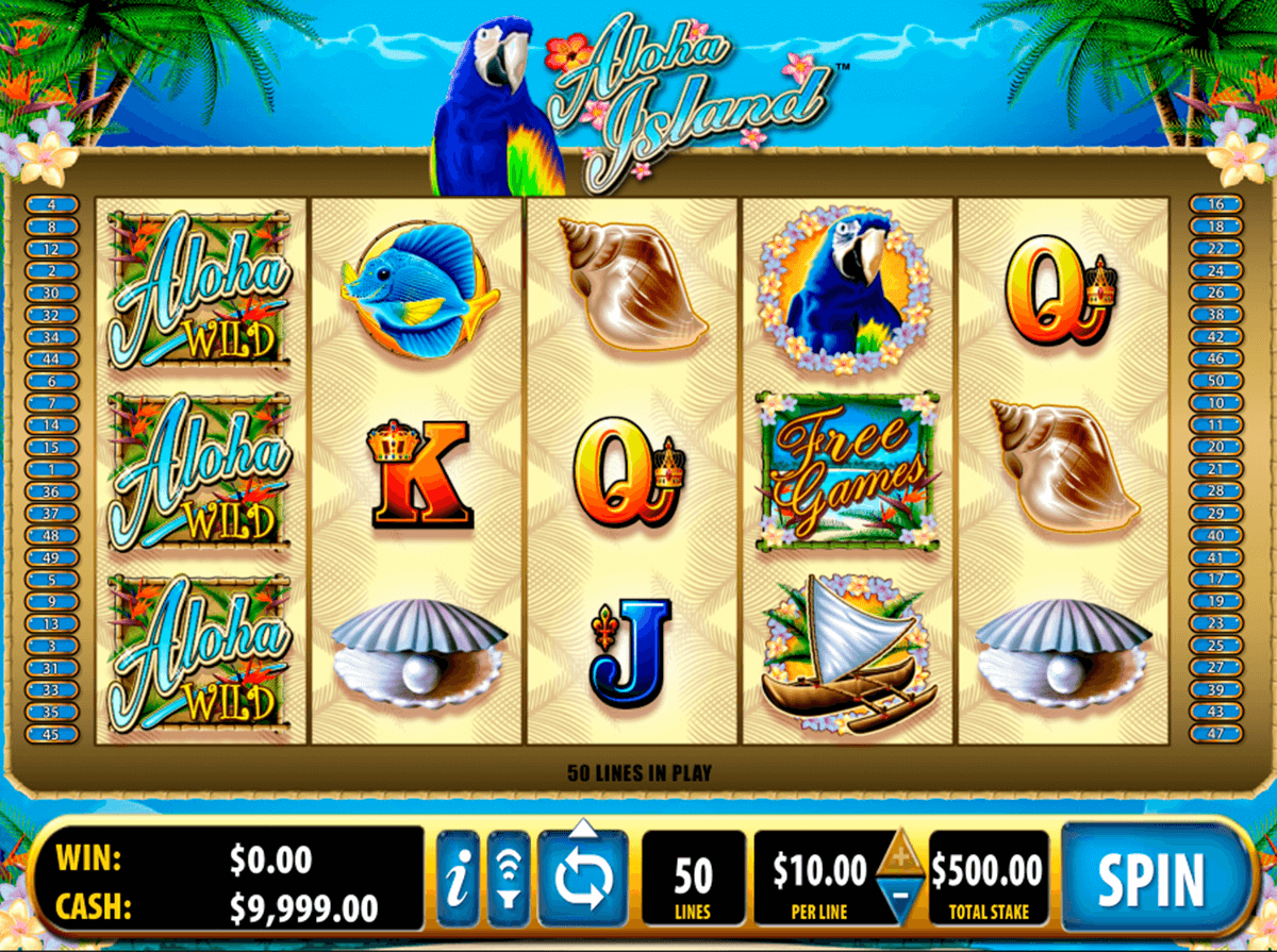 Aloha island slot machine online bally 777 bar