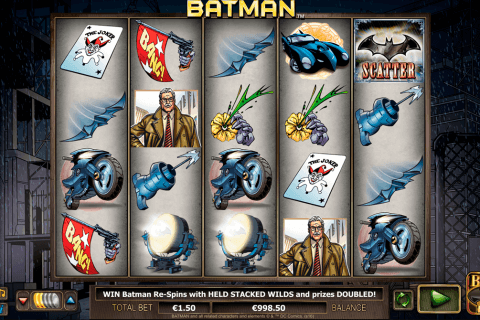 batman netgen gaming slot machine