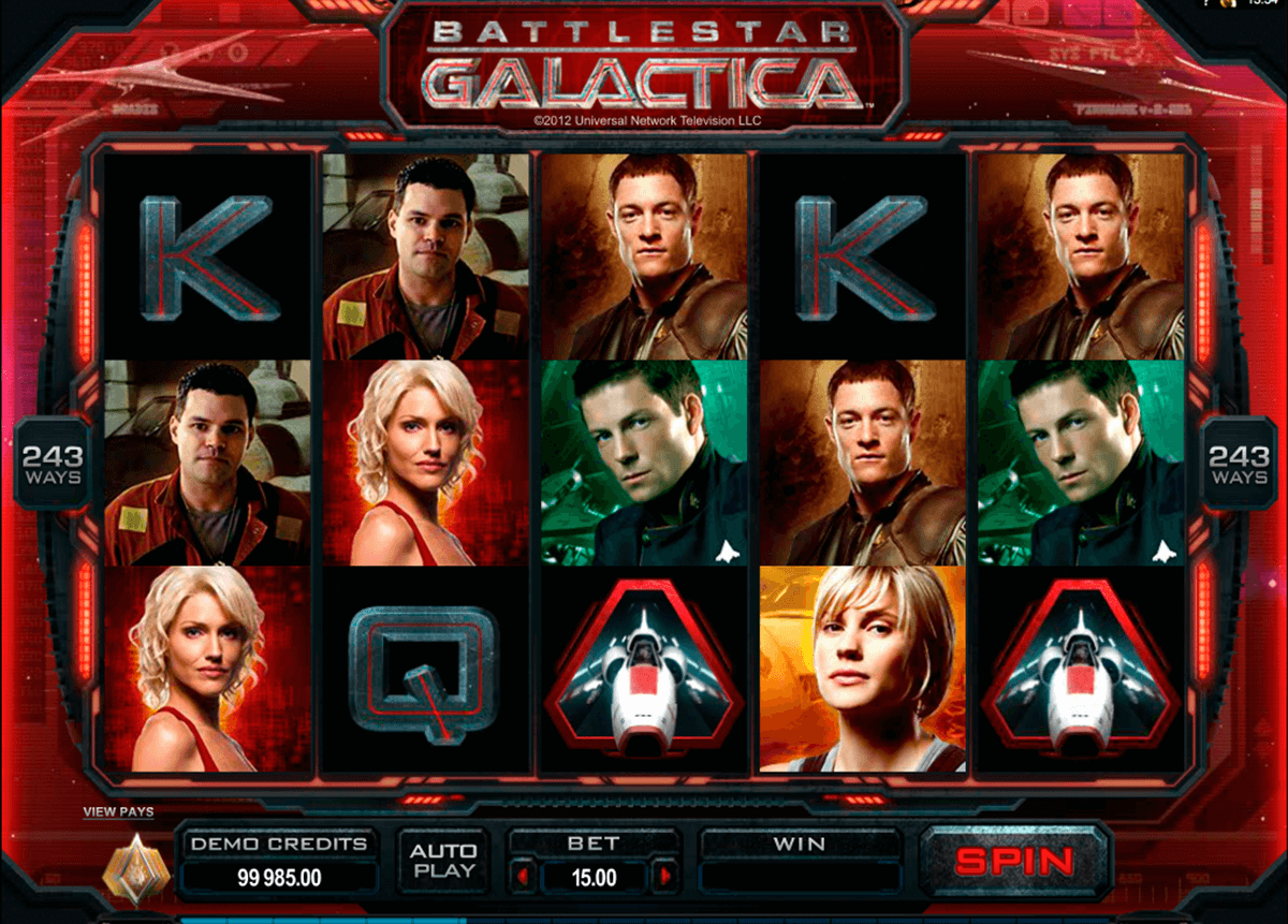 battlestar galactica microgaming slot machine