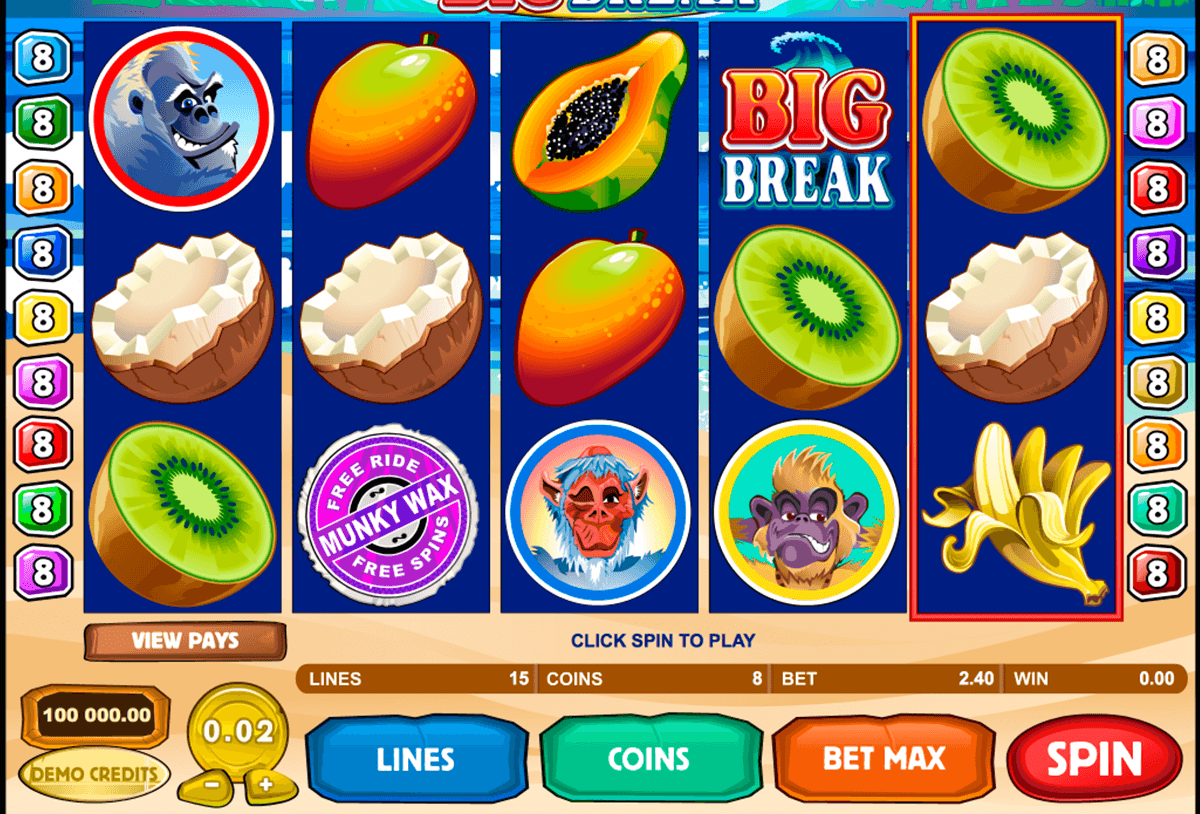 big break microgaming slot machine