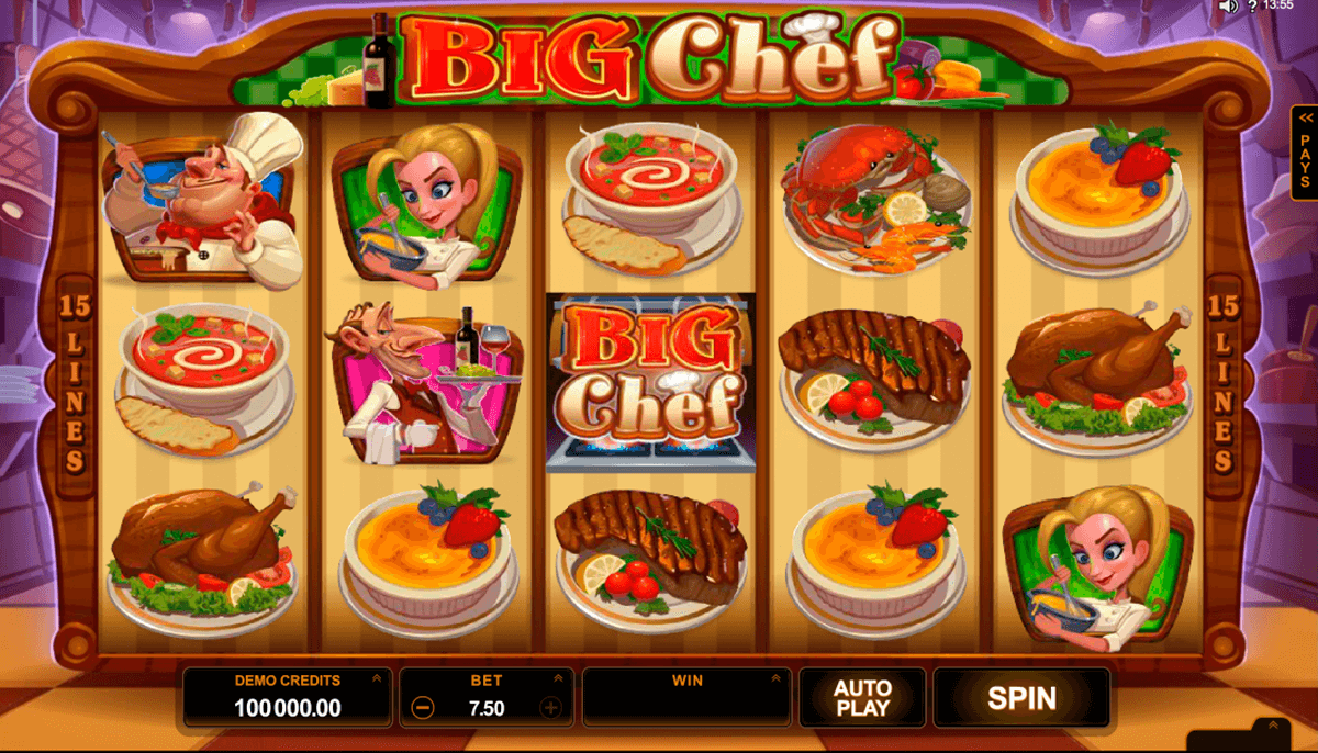 Big Chef Slot Machine