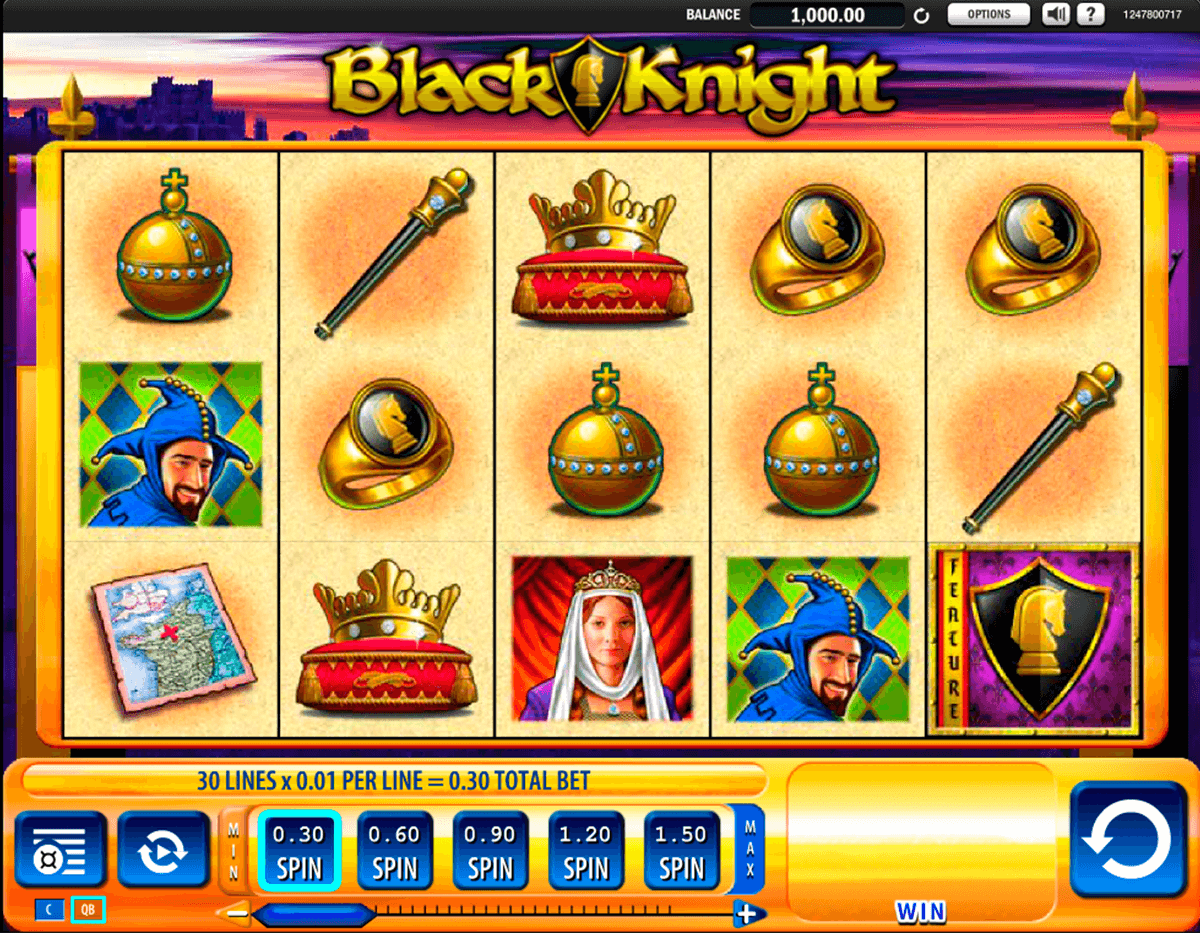 black knight wms slot machine 