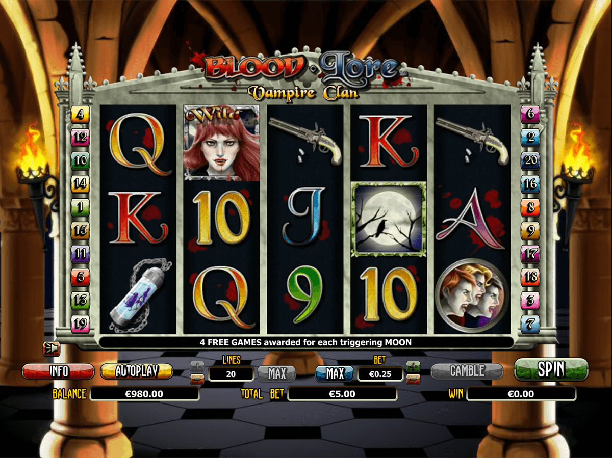 blood lore vampire clan nextgen gaming slot machine