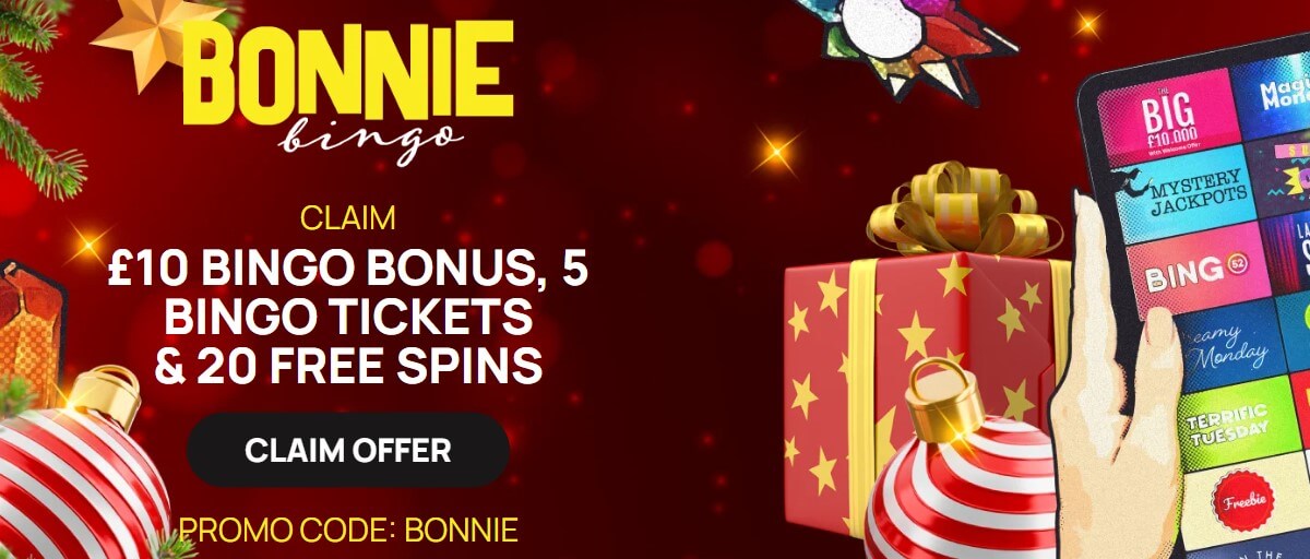 bonnie bingo welcome bonus