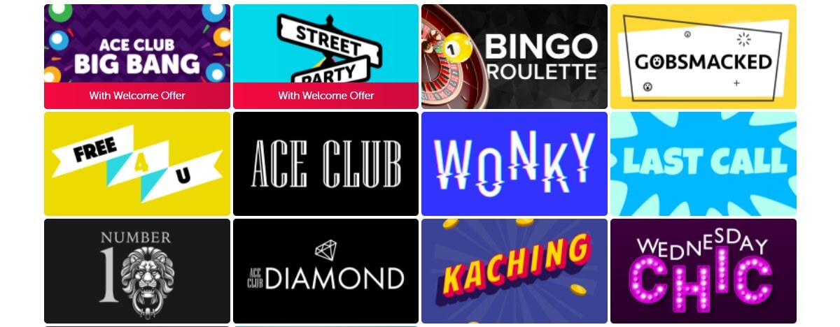 bounce bingo casino games
