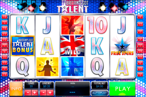 britains got talent playtech slot machine
