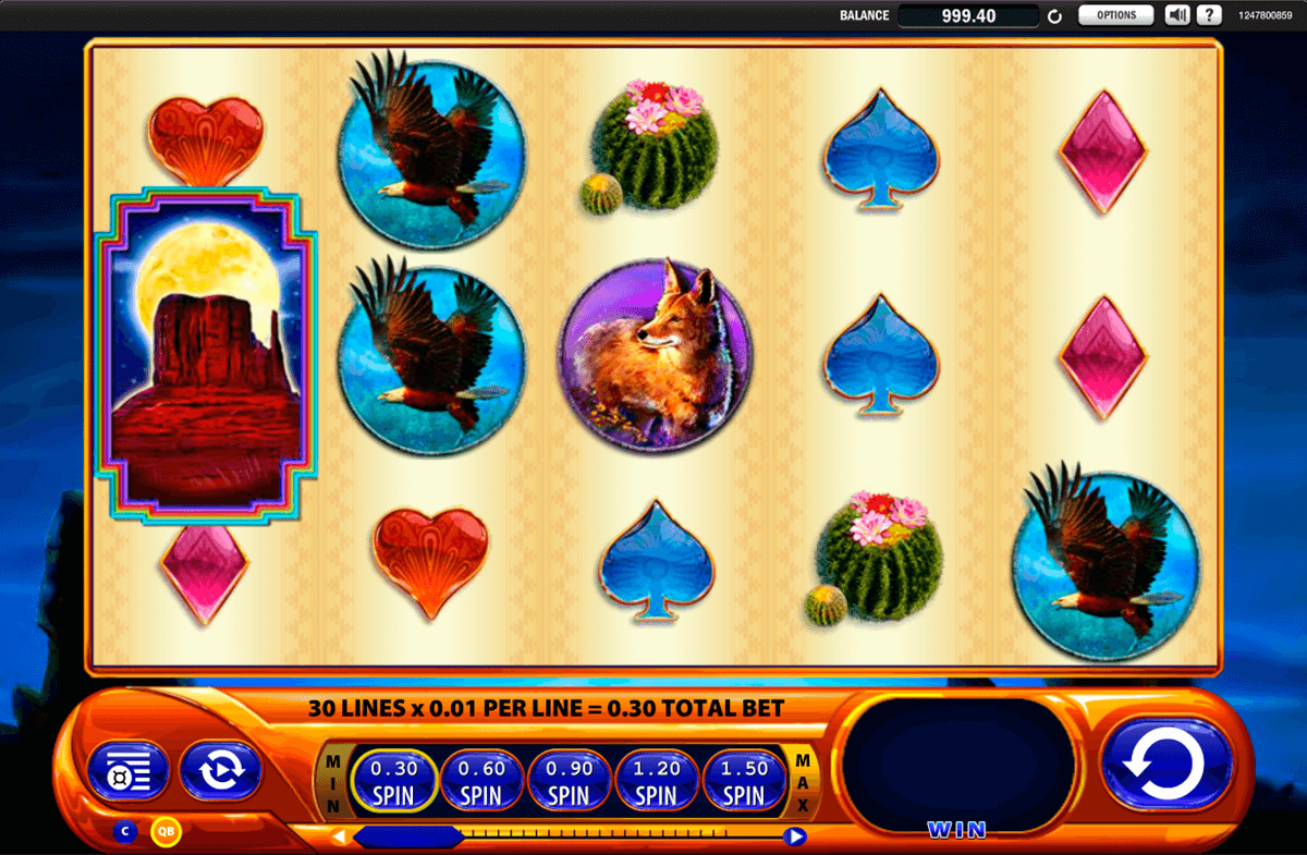 buffalo spirit wms slot machine