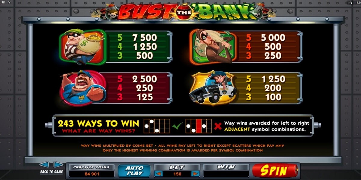 bust the bank 1