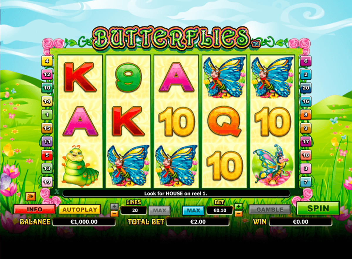 butterflies nextgen gaming slot machine