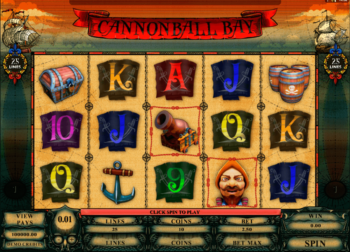 cannonball bay microgaming slot machine