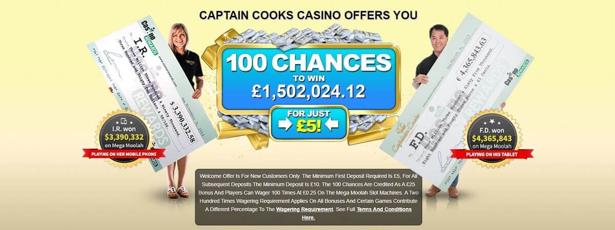 captain cooks casino review