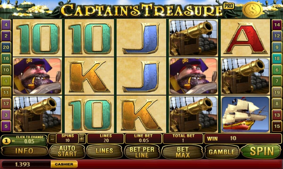 captain's treasure pro 2