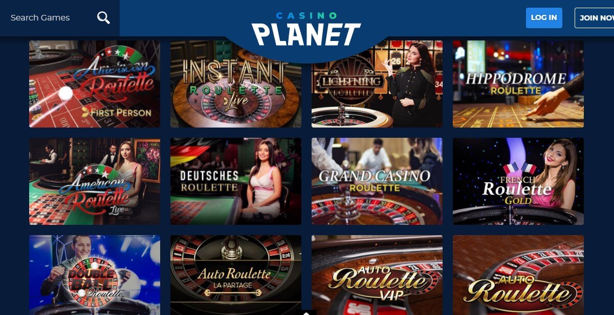 casino planet live casino
