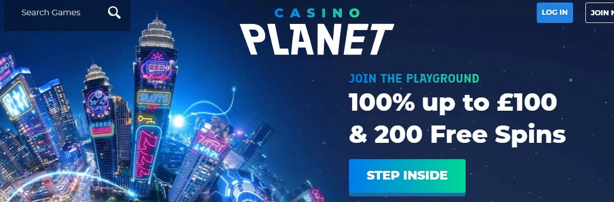 casino planet welcome bonus