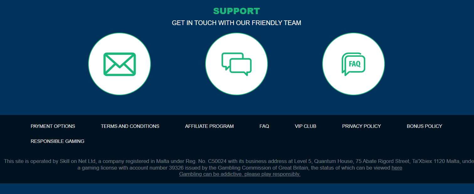 check out the UKGC license