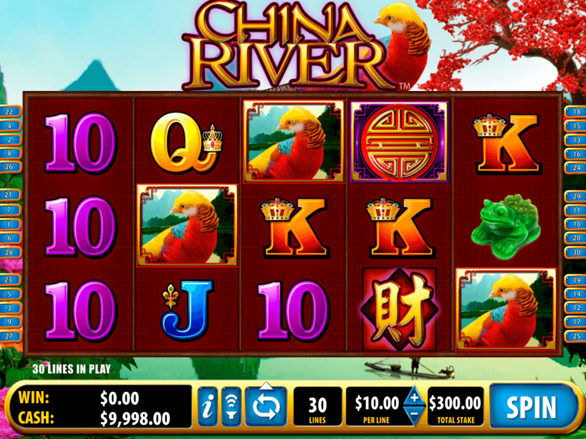 china river bally slot machine 