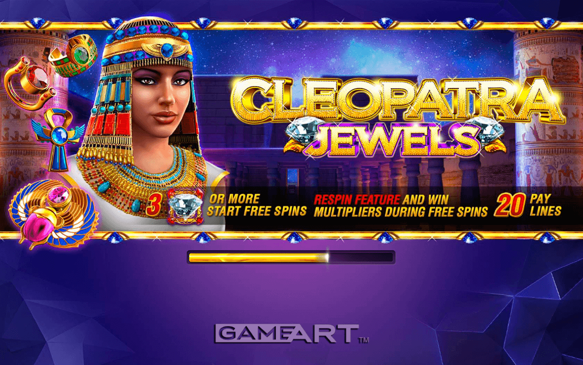 cleopatra gameart slot machine