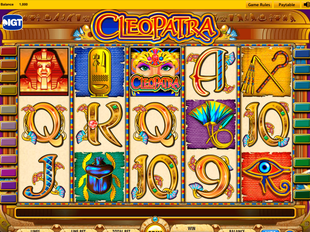 cleopatra slot machine free play online