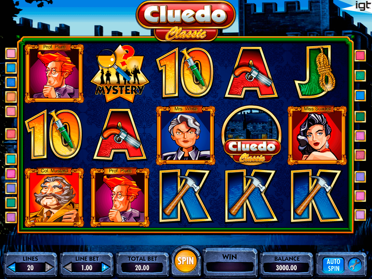 Cluedo Slots Machine