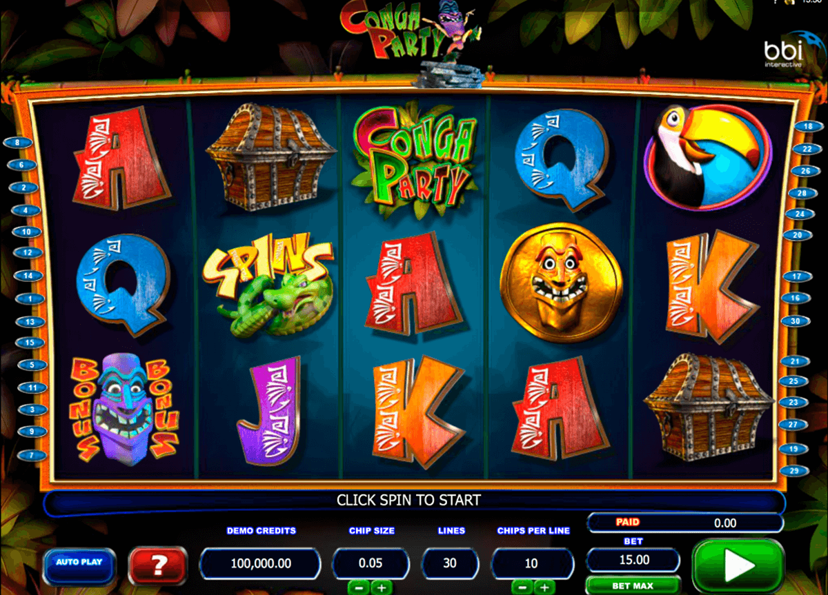 Conga Party Slot Machine