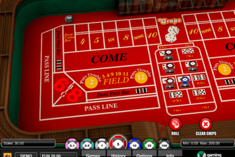 Craps online, free