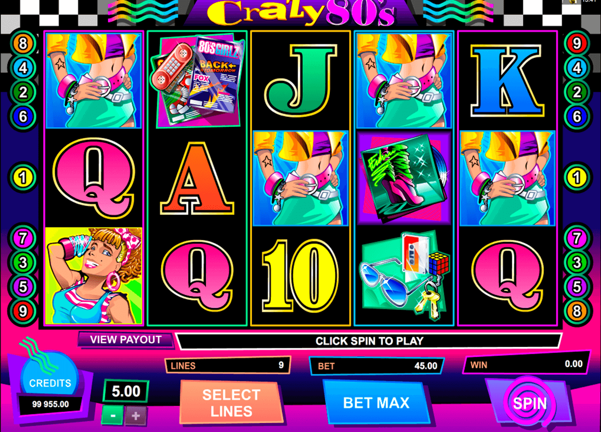 crazys microgaming slot machine
