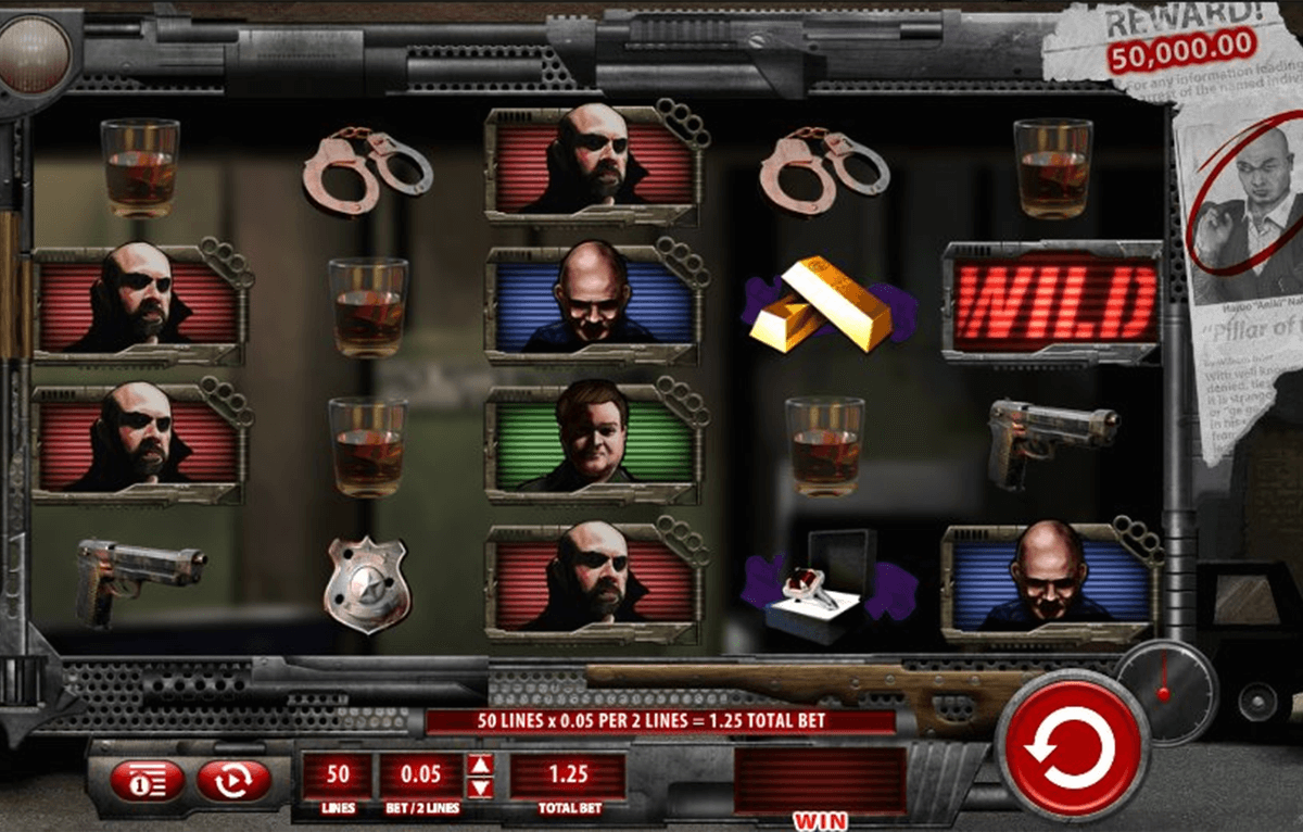 crime pays wms slot machine