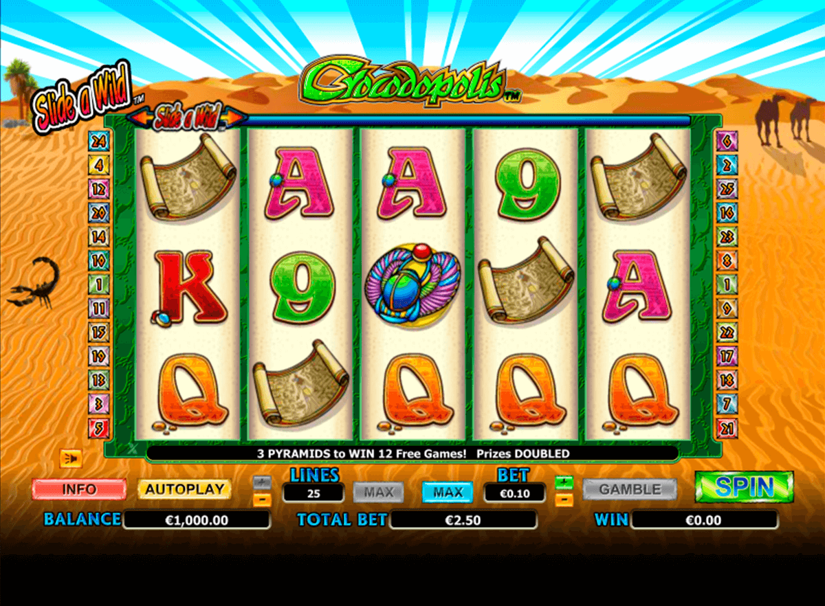 crocodopolis nextgen gaming slot machine