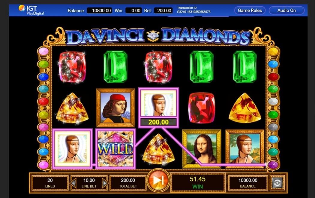 da vinci slot 1