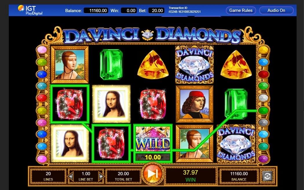 da vinci slot 2