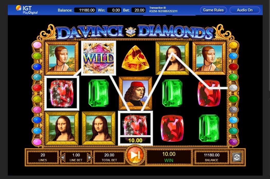 da vinci slot 3